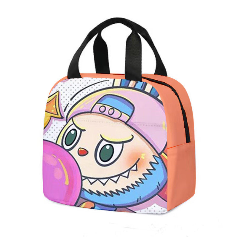 BDB20250710-1 ランチバッグ LABUBU アニメ手提げ