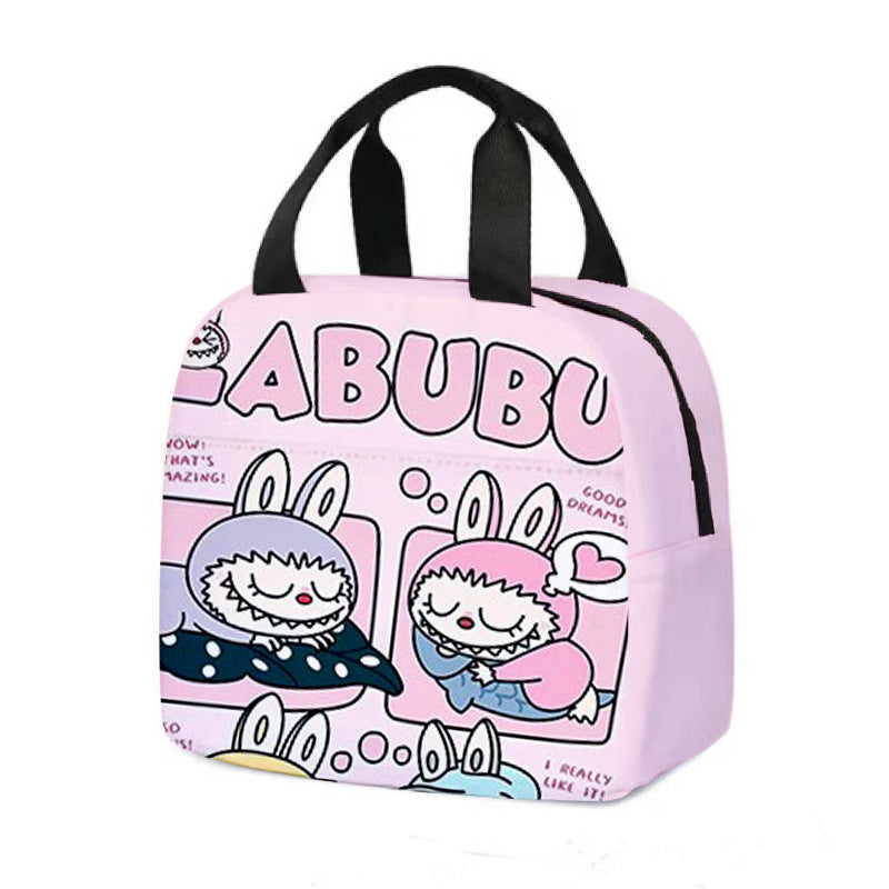 BDB20250710-1 ランチバッグ LABUBU アニメ手提げ