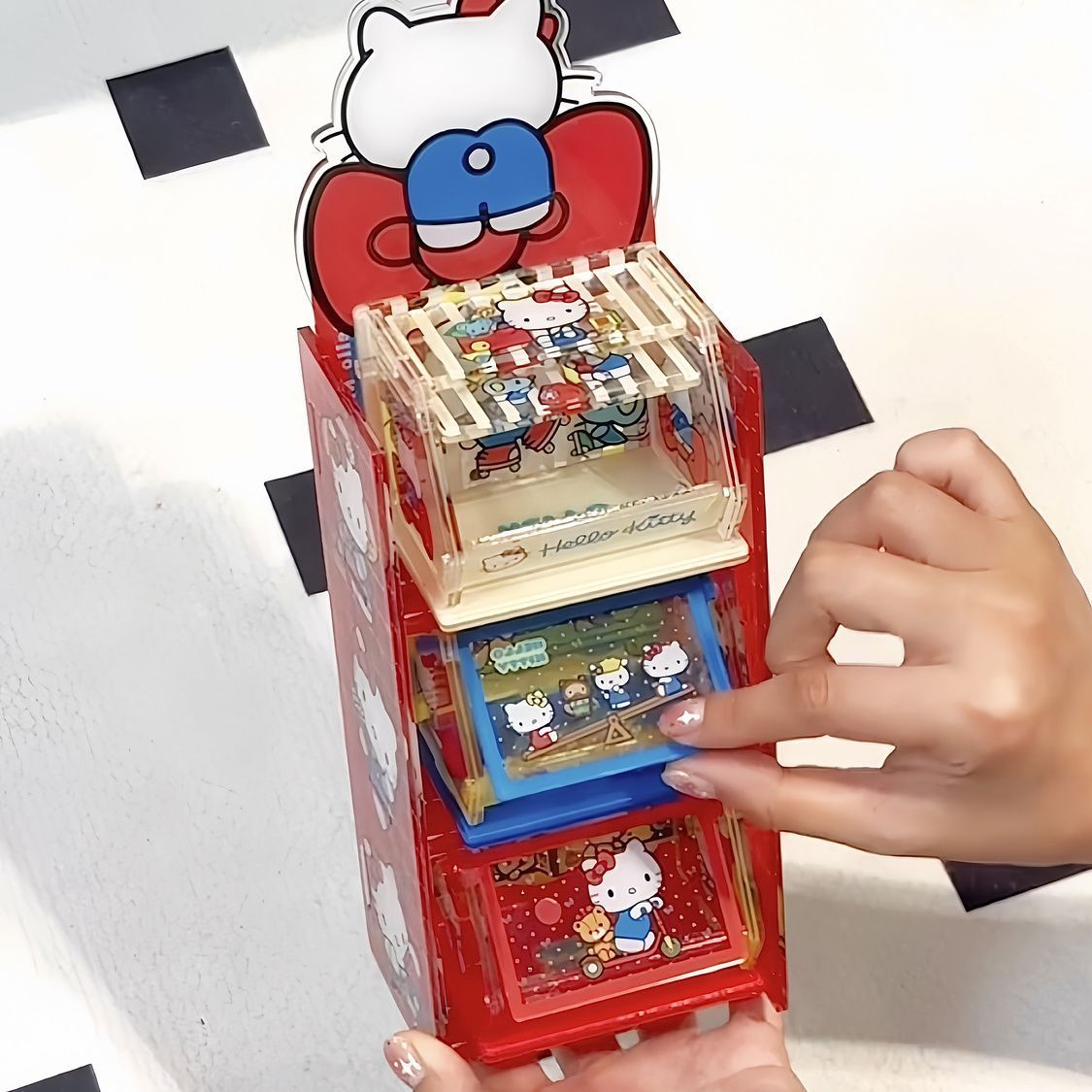 B005 可愛いケース アクリル 収納ケース 置物