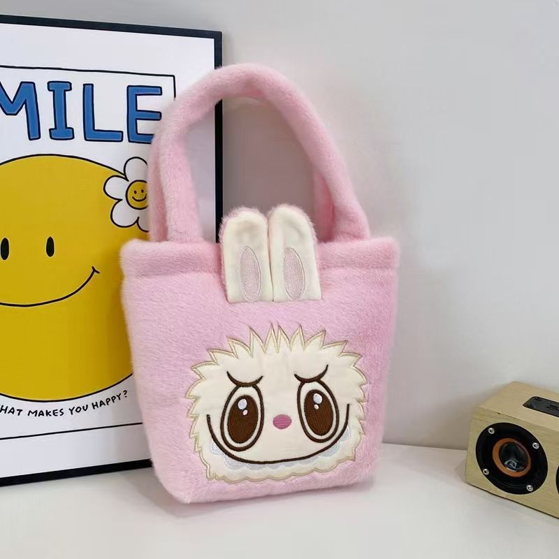 BAG-007 カバン 可愛い ハンドバッグ ウール収納バッグ