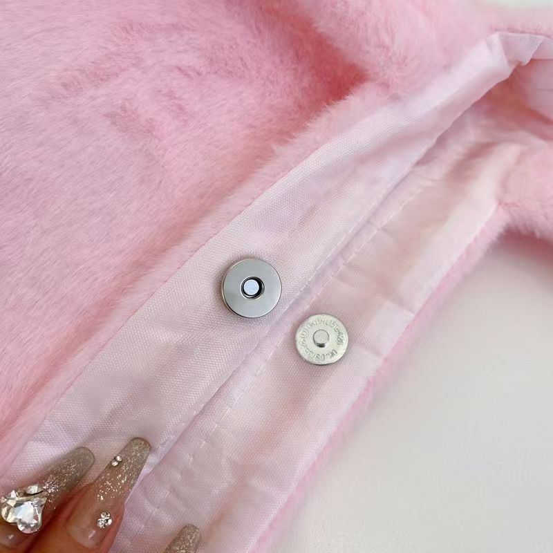 BAG-007 カバン 可愛い ハンドバッグ ウール収納バッグ