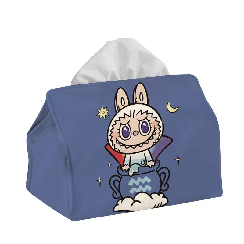 ZJH-001 Labubu ティッシュ箱 可愛い かみぬき 実用的