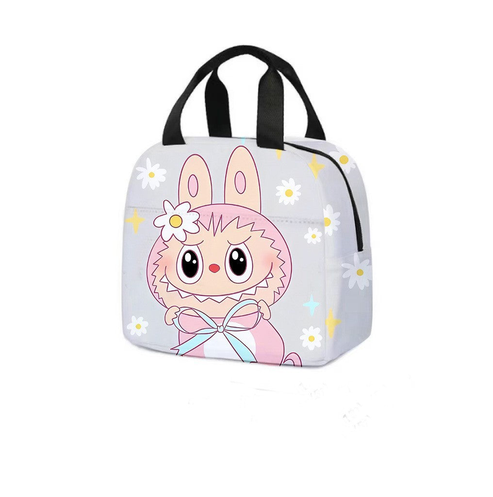 BDB20250710-1 ランチバッグ LABUBU アニメ手提げ