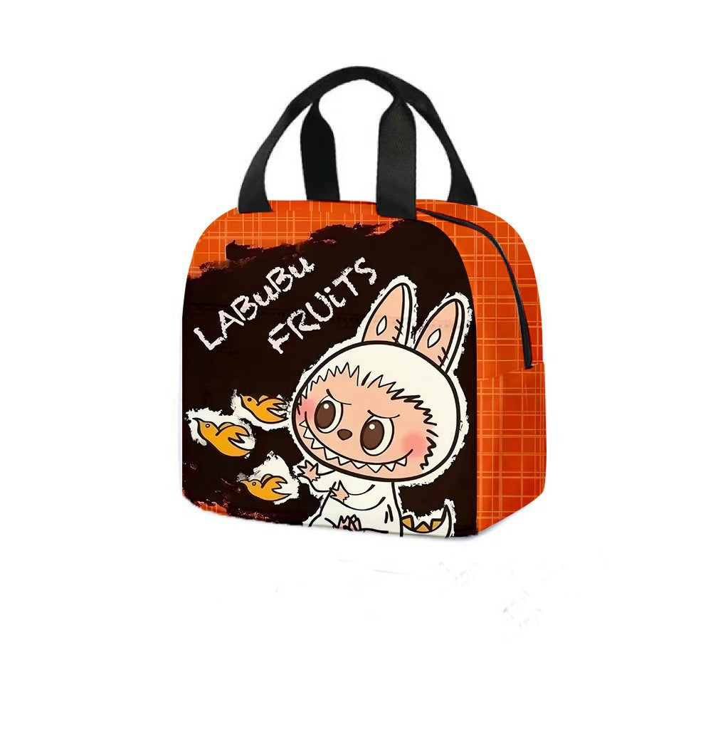 BDB20250710-1 ランチバッグ LABUBU アニメ手提げ