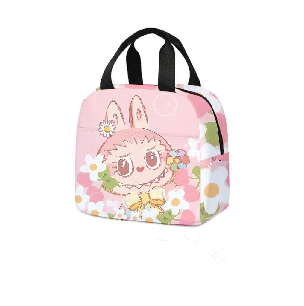BDB20250710-1 ランチバッグ LABUBU アニメ手提げ