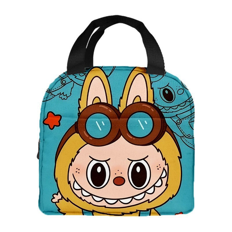 BDB20250710-1 ランチバッグ LABUBU アニメ手提げ