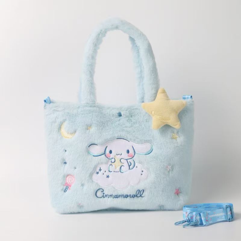 BAG-007 サンリオ カバン 可愛い ハンドバッグ ウール収納バッグ