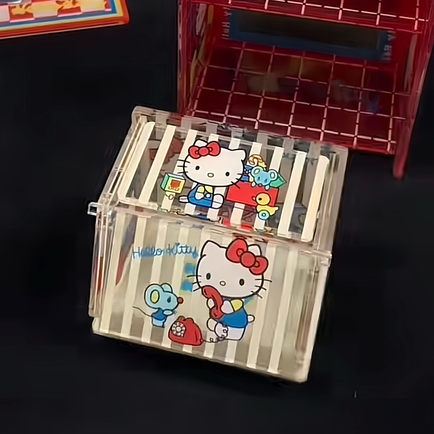 B005 可愛いケース アクリル 収納ケース 置物