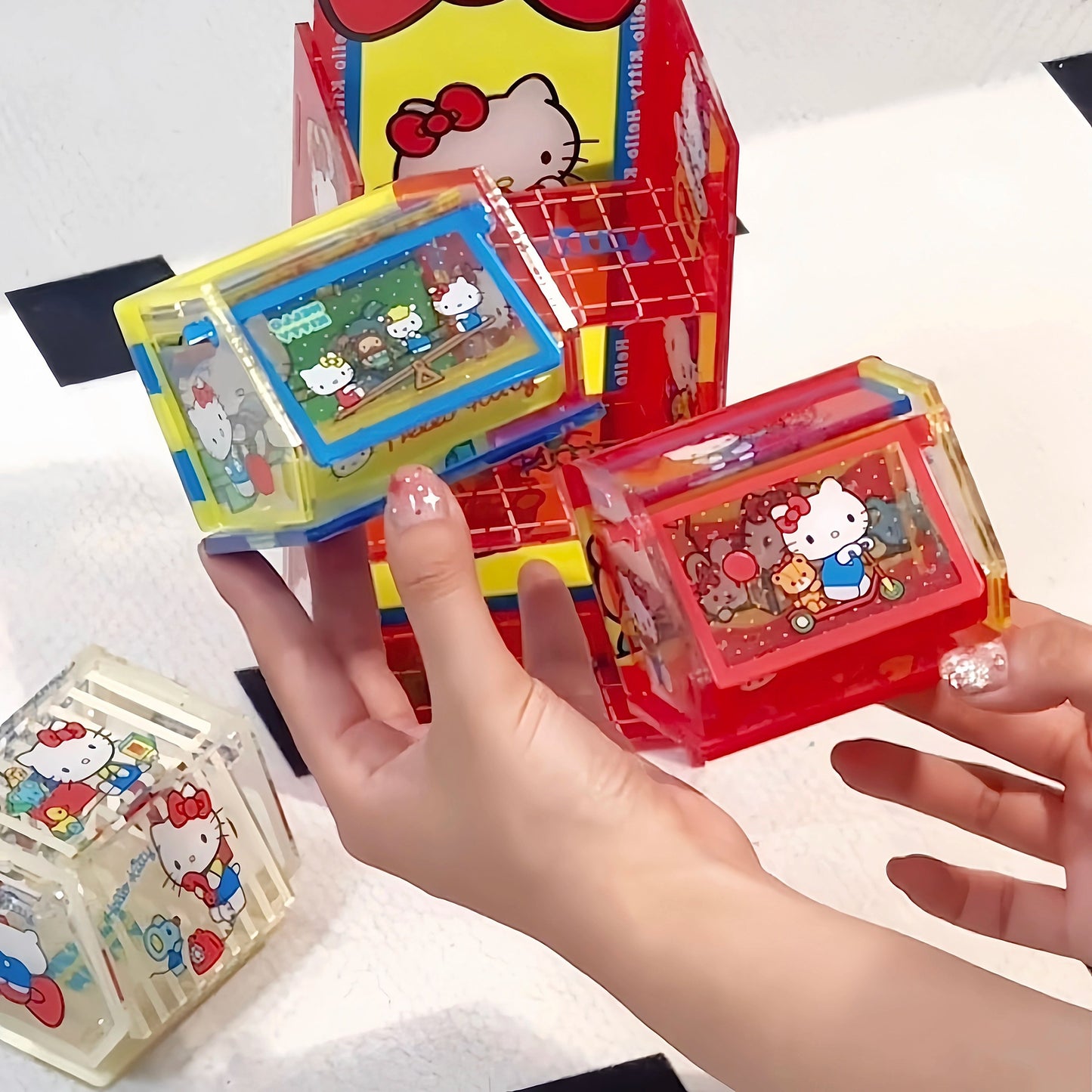 B005 可愛いケース アクリル 収納ケース 置物