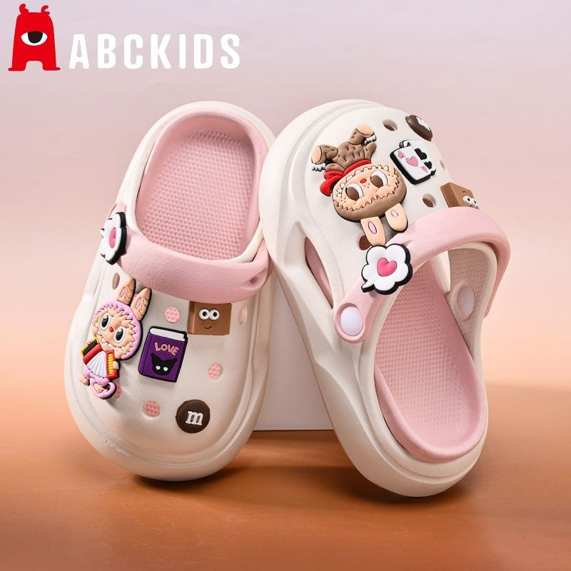 LX-009ラブブ かわいい クロックス 新型涼スリッパ