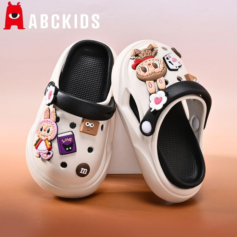 LX-009ラブブ かわいい クロックス 新型涼スリッパ