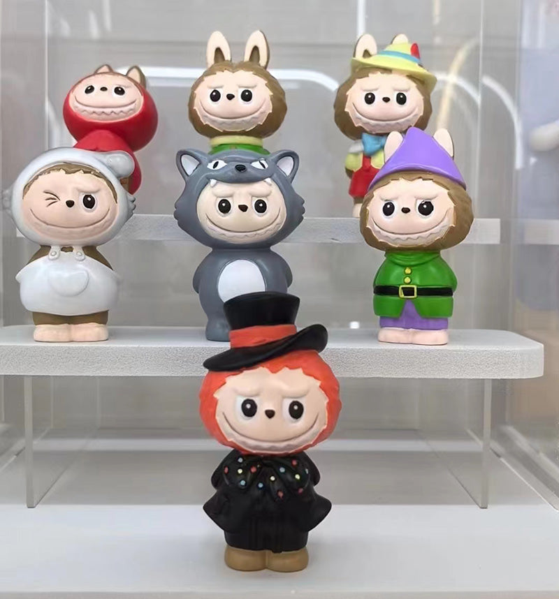 置物セット 6体セット 可愛いらぶぶの置物セット 癒やし系 ギフト プレゼント お祝い