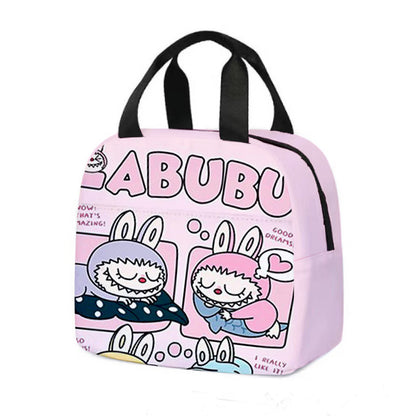BDB20250710-1　ランチバッグ　LABUBU  アニメ手提げ