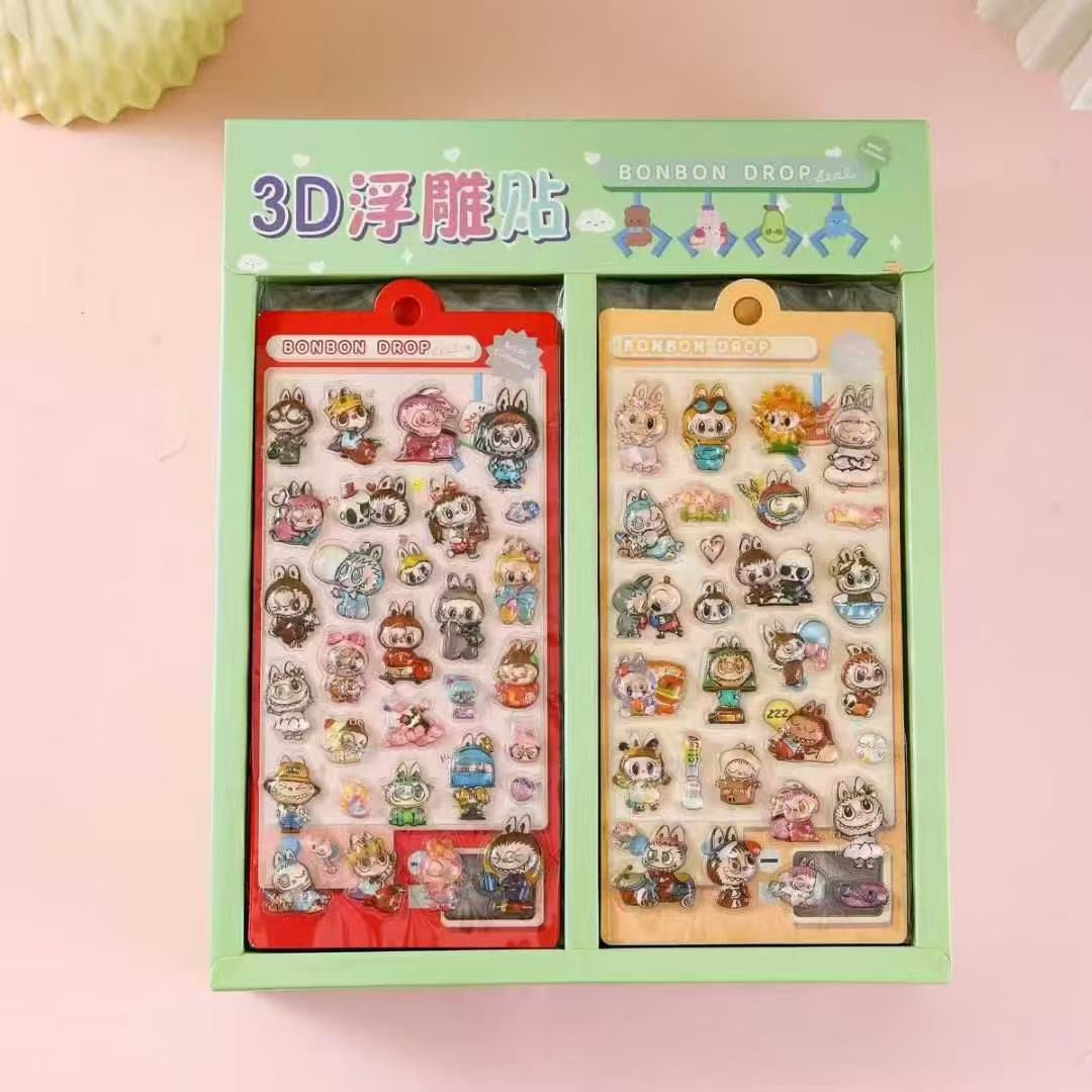 TZ-07 きらきら可愛いシール 24枚セット（1箱）