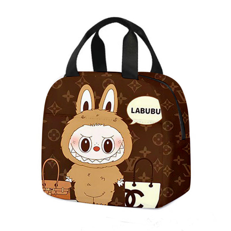BDB20250710-1　ランチバッグ　LABUBU  アニメ手提げ