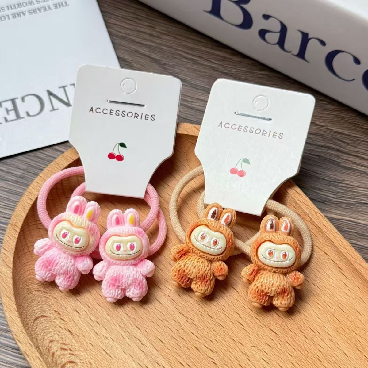 FQ-01 ヘアゴム ヘアバンド 可愛いカートゥーン柄の子供用