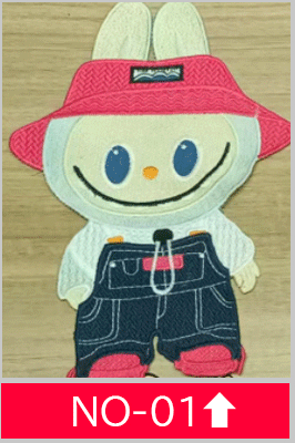 TB-01 ワッペン　可愛いワッペン　BUBU　クライベイビー　リオ系