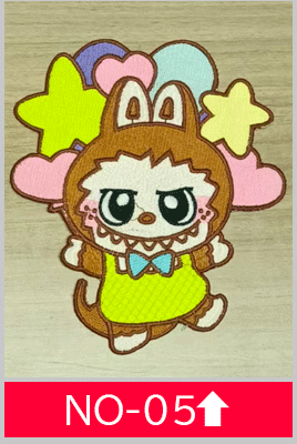 TB-01 ワッペン　可愛いワッペン　BUBU　クライベイビー　リオ系