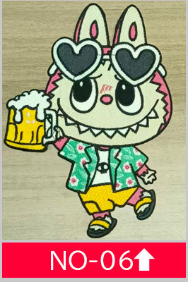 TB-01 ワッペン　可愛いワッペン　BUBU　クライベイビー　リオ系