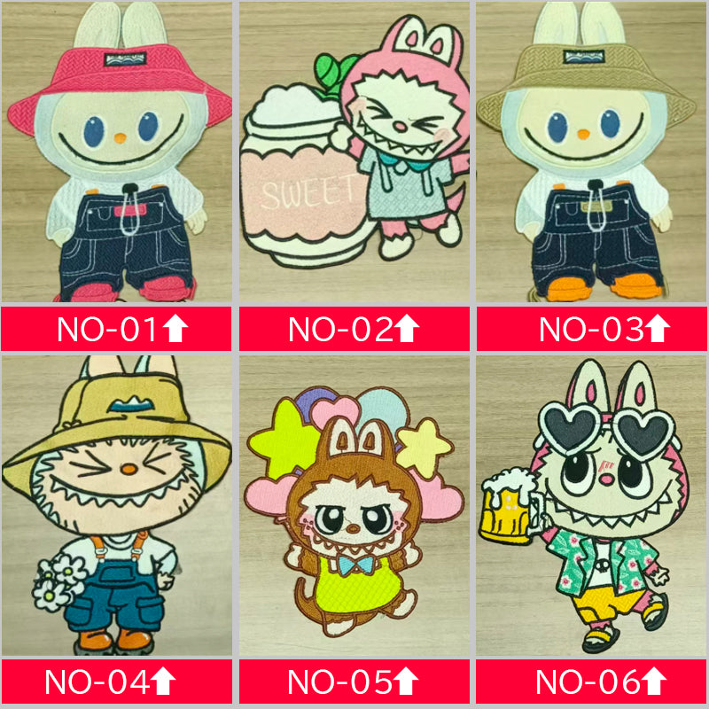 TB-01 ワッペン　可愛いワッペン　BUBU　クライベイビー　リオ系