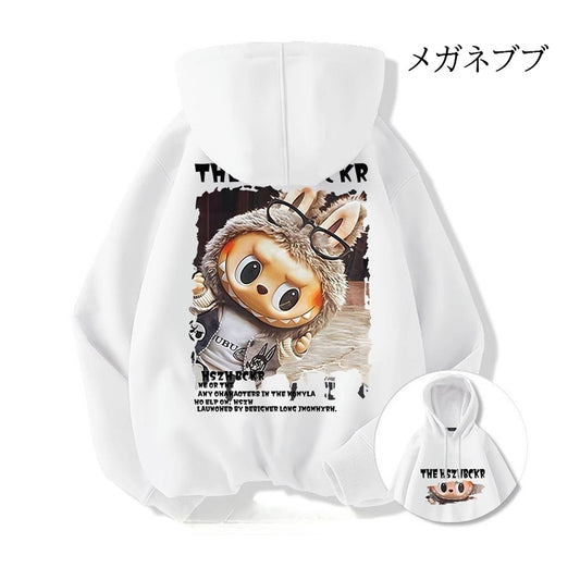 BUBU-05 パーカー　暖かい　裏起毛　上着　大人気