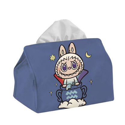 ZJH-001  Labubu ティッシュ箱　可愛い かみぬき　実用的