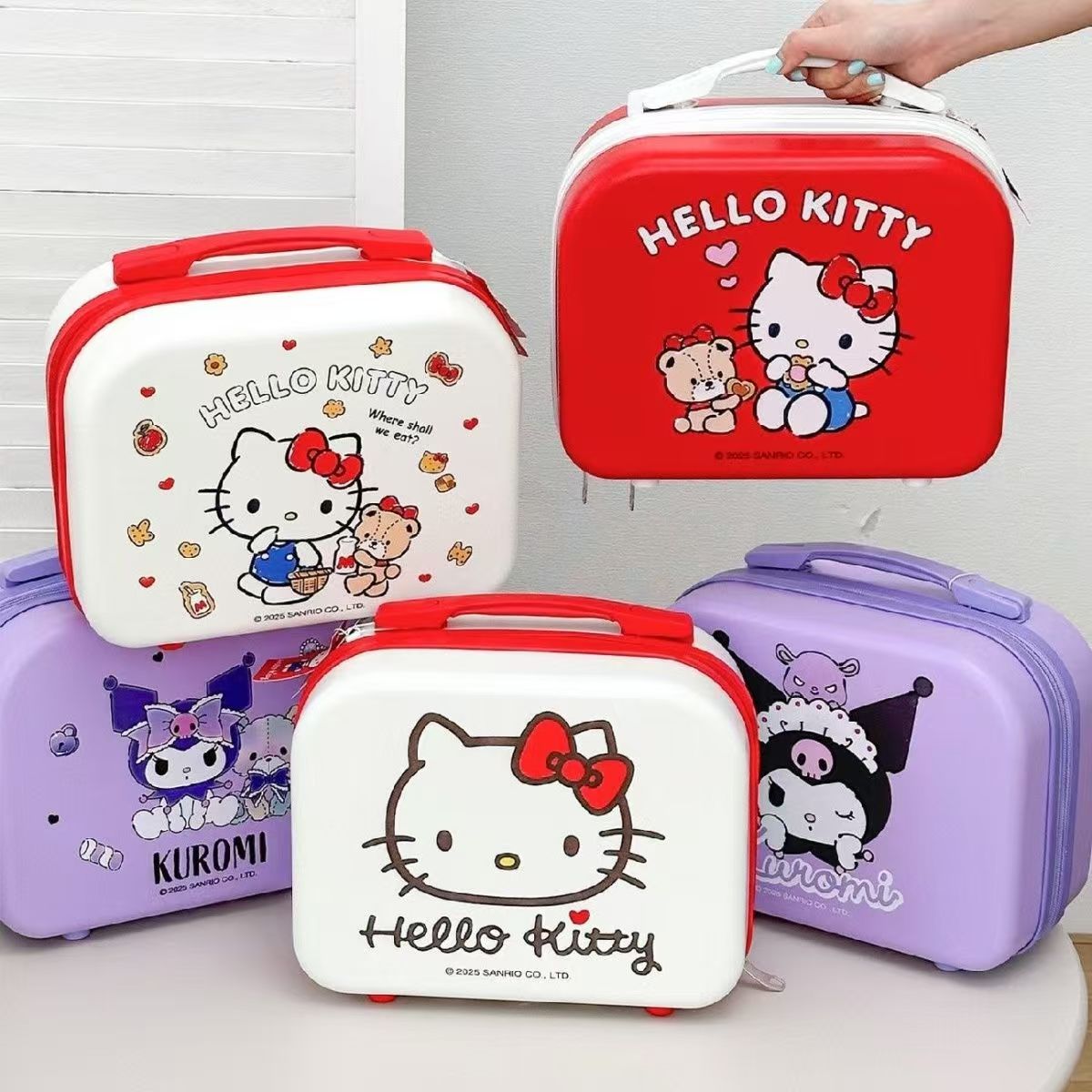 XL-01 収納ケーズ　可愛い旅行収納ケーズ　kitty クロミ　大人気