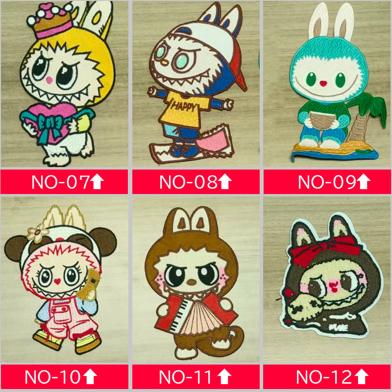 TB-01 ワッペン　可愛いワッペン　BUBU　クライベイビー　リオ系