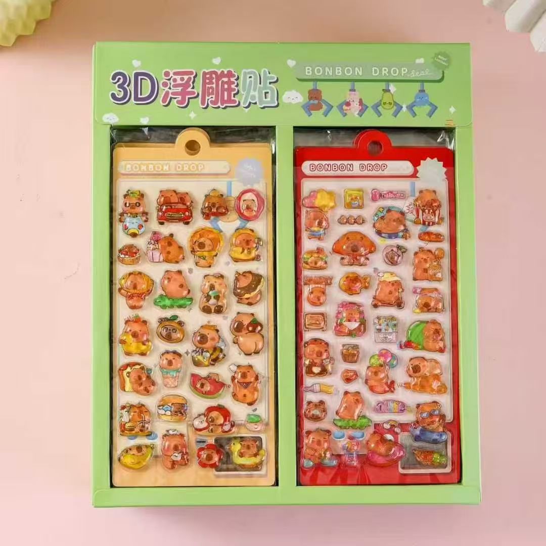 TZ-07 きらきら可愛いシール 24枚セット（1箱）