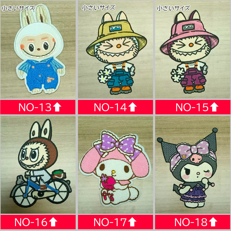 TB-01 ワッペン　可愛いワッペン　BUBU　クライベイビー　リオ系