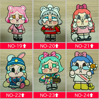 TB-01 ワッペン　可愛いワッペン　BUBU　クライベイビー　リオ系