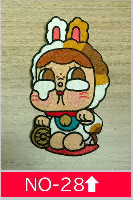 TB-01 ワッペン　可愛いワッペン　BUBU　クライベイビー　リオ系