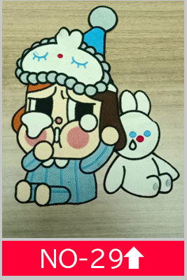 TB-01 ワッペン　可愛いワッペン　BUBU　クライベイビー　リオ系