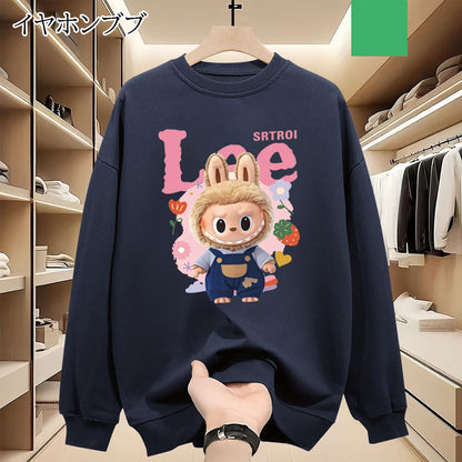 BUBU-05 パーカー　暖かい　裏起毛　上着　大人気