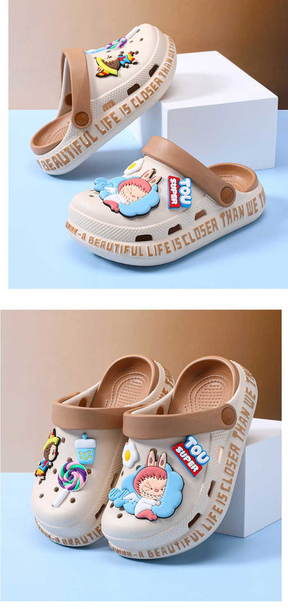 LX-008 ラブブ　かわいい　クロックス　夏のネットレッド