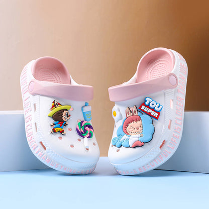 LX-008 ラブブ　かわいい　クロックス　夏のネットレッド