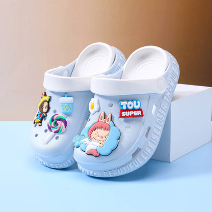 LX-008 ラブブ　かわいい　クロックス　夏のネットレッド