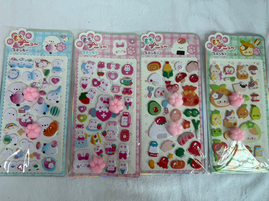 A005 肉球し-る　可愛い　人気キャラ