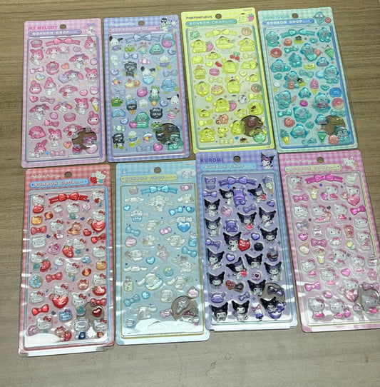 A006硬いリオ８枚セット　8キャは各１枚