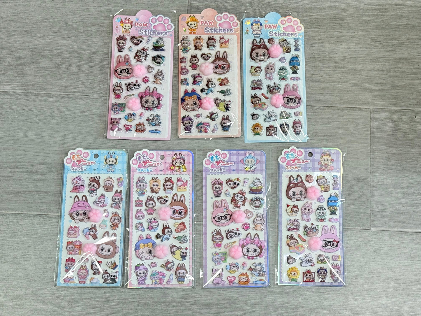 A005 肉球し-る　可愛い　人気キャラ