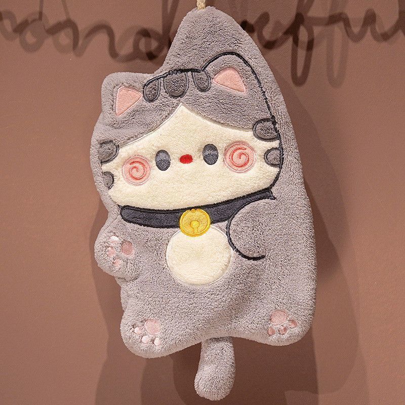 BZ-004 ハンドタオル　たくさんキャラクター　LABUBU リオ系
