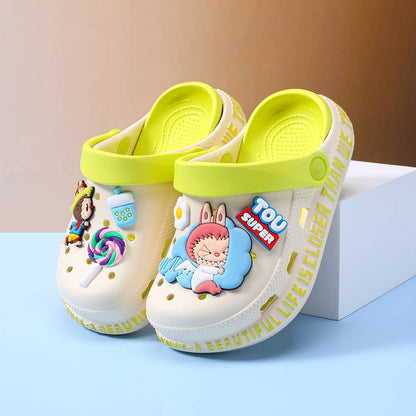 LX-008 ラブブ　かわいい　クロックス　夏のネットレッド