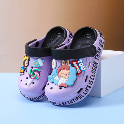 LX-008 ラブブ　かわいい　クロックス　夏のネットレッド